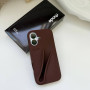  Стильный чехол Rhode в цвете Espresso на iPhone 16